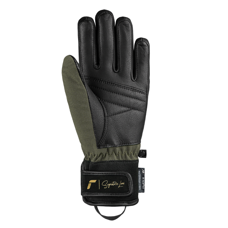 Reusch Mikaela Shiffrin R-TEX® – prestižne ženske smučarske rokavice iz kozjega usnja z izolacijo PrimaLoft® Gold in vodoodporno membrano R-TEX® XT. Toplota, slog in moč v enem pri AS Sport Outlet.