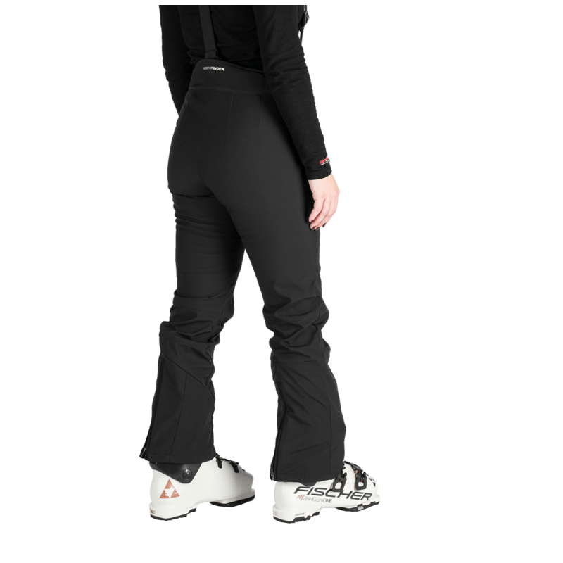 Odkrijte udobne in tople ženske softshell smučarske hlače Northfinder Taya z vodnim stolpcem 10.000 mm, zračnostjo 5.000 g/m²/24 h, notranjimi gamašami in ojačanim spodnjim delom. Idealne zimske hlače za smučanje z odlično zaščito proti vetru in vlagi.
