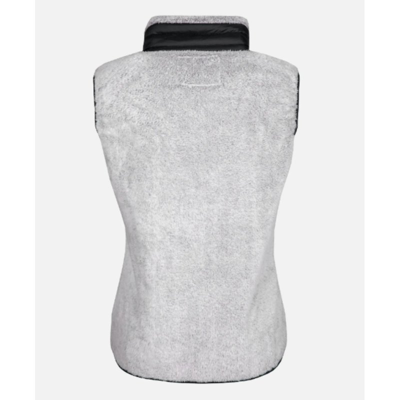 Ženski brezrokavnik AULP UNIMA FEMME GILET POLAIRE iz umetnega krzna je popoln za dneve, ko iščete udobje, ne da bi žrtvovali kanček topline.Ženski brezrokavnik AULP UNIMA FEMME GILET POLAIRE  lahko priročno oblečete čez majico ali srajco. 