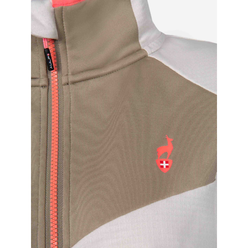 Lahka in zračna ženska jopica iz mikroflisa AULP Toque Micropolaire. Popoln midlayer za pohodništvo, šport in prosti čas. Ugodna cena pri AS Sport Outlet.