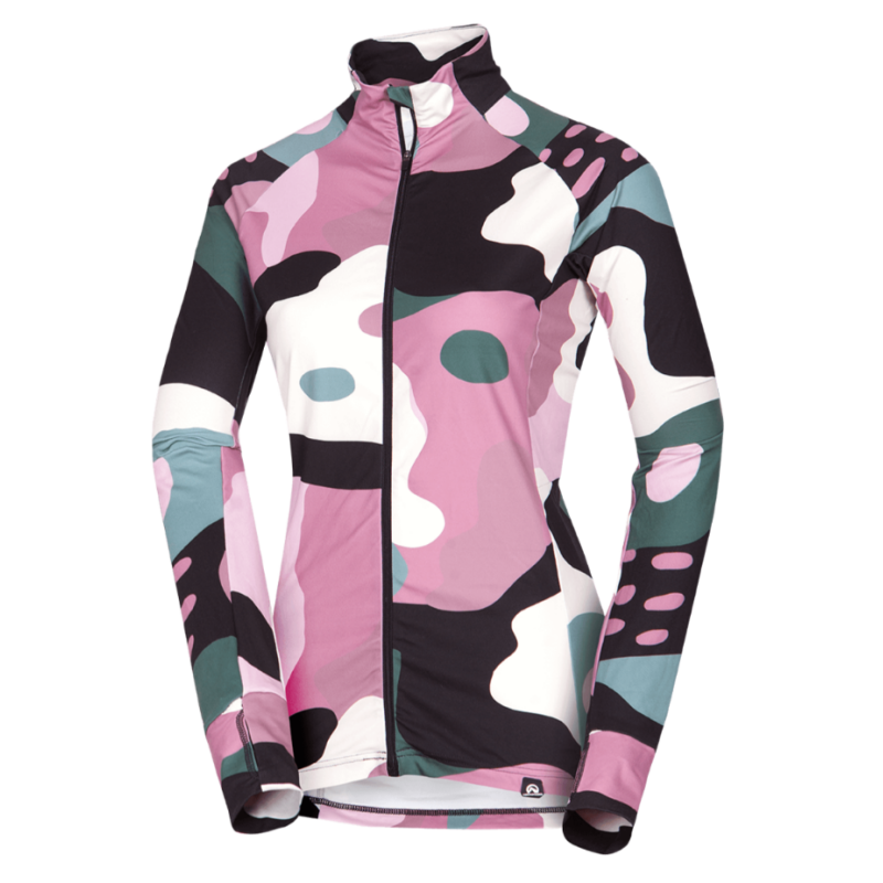 Ženski smučarski puli NORTHFINDER JAMIYA je odlična izbira za zahtevne aktivnosti v hladnem okolju. Ženski aktivni puli zagotavlja toploto in suho kožo tudi med intenzivno vadbo. Namenjen je predvsem kot druga plast pri smučanju ali teku na smučeh