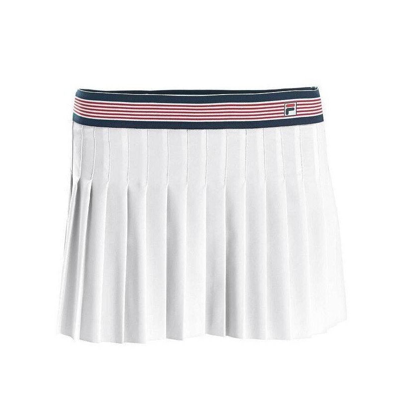 Žensko teniško krilo SAFFIRA združuje udobje in moderen videz za popolno doživetje na teniškem igrišču. Zgornji del krila je izdelan iz 100% poliestra, kar zagotavlja lahkotnost in zračnost med igro.