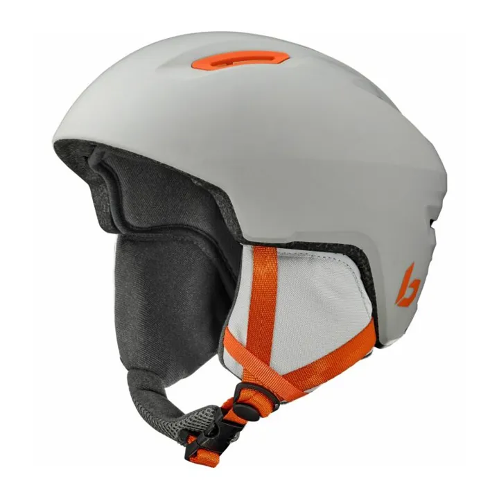Dječja skijaška kaciga BOLLE ATMOS YOUTH GREY ORANGE MATTE