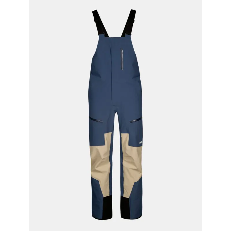 Unisex Halti Rizle 3L Sargasso Sea Blue ski pants – top-notch DrymaxX® Nano protection, waterproof rating of 25,000 mm, and breathability of 20,000 g/m²/24h. Technically advanced pants for demanding skiers.