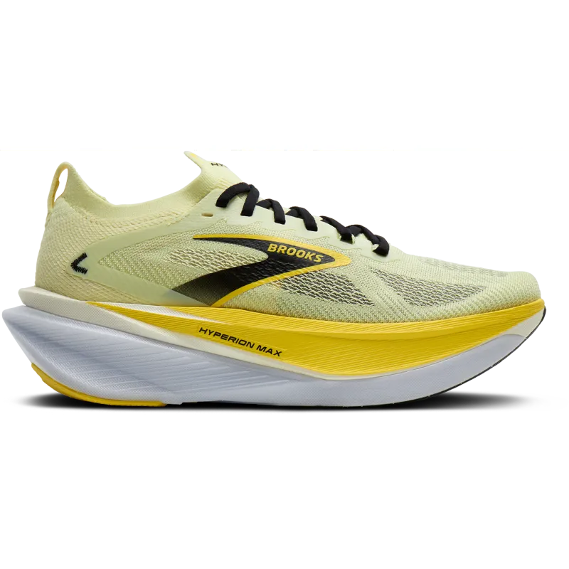 BROOKS Hyperion Max 3 su lagane i odzivne muške tenisice za trčanje s amortizacijom DNA GOLD i DNA FLASH v2 te pločicom SpeedVault. Idealne za tempo trčanje, intervale i brze treninge.