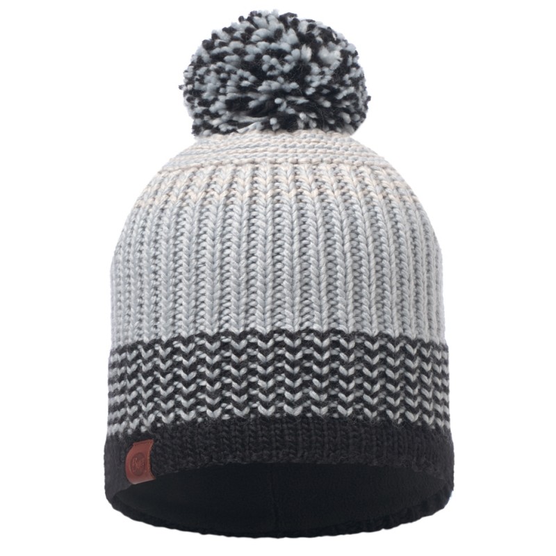 Zimska kapa BUFF KNITTED & POLAR HAT BORAE GREY