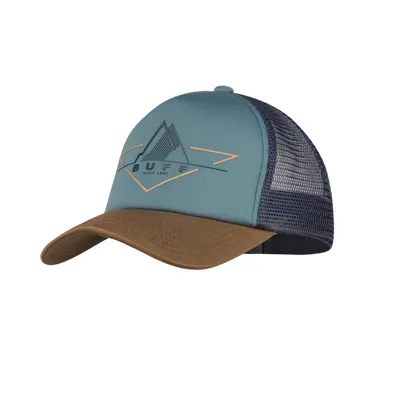 Kapa s šiltom BUFF® TRUCKER CAP BRAK STONE BLUE