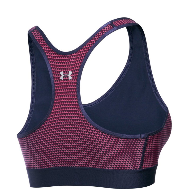 Ženski modrček UA ARMOUR MID BRA PRINTED