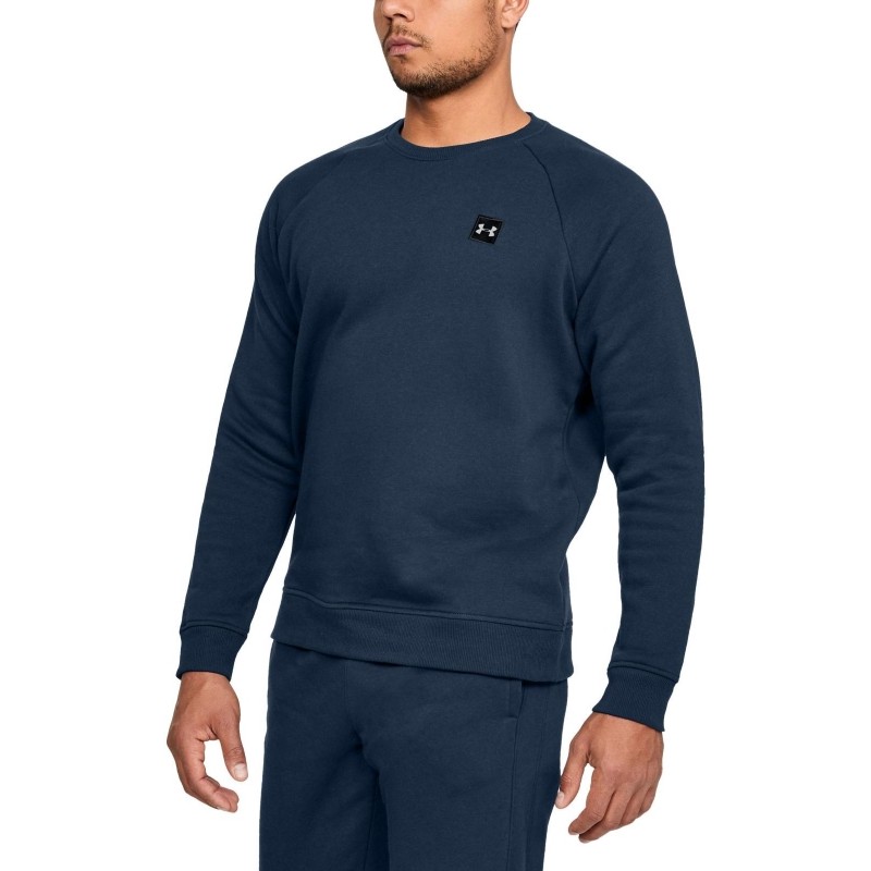 Moški pulover UA RIVAL FLEECE CREW