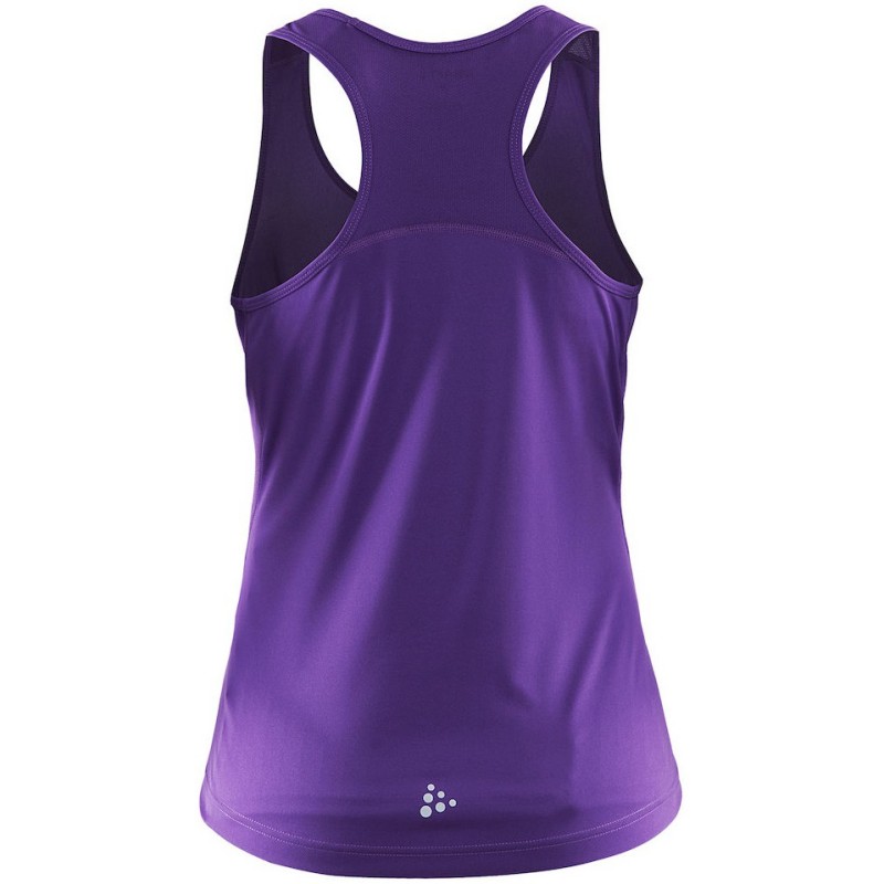 Ženska športna majica CRAFT PRIME SINGLET W LILAC 