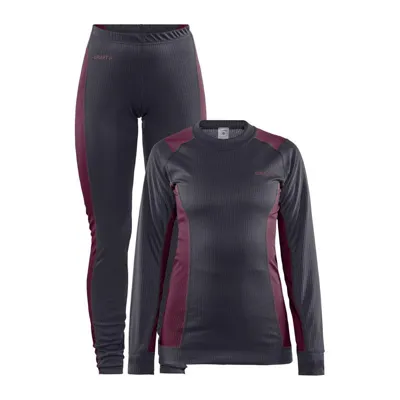Women's Ski Base Layer CRAFT CORE DRY BASELAYER SET