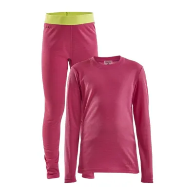 Children's Ski Base Layer CRAFT CORE WARM BASELAYER SET JR