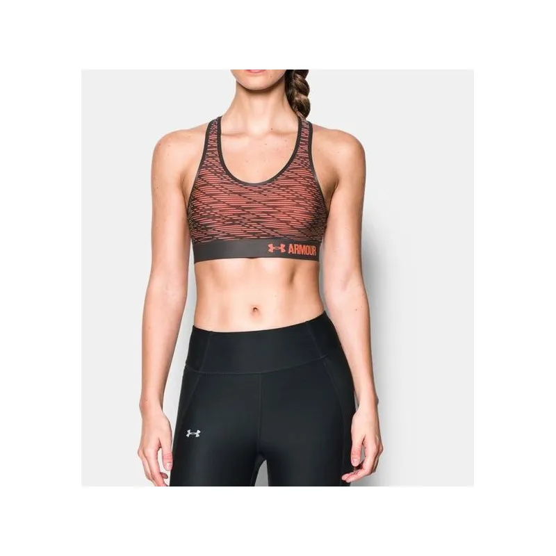 Ženski sportski grudnjak UA ARMOUR MID BRA PRINTED