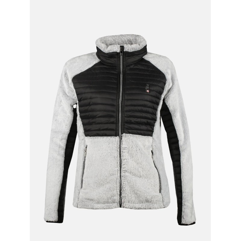 Ženska jopica AULP LAMMY WOMEN VESTE BI-MATIERE F BLACK