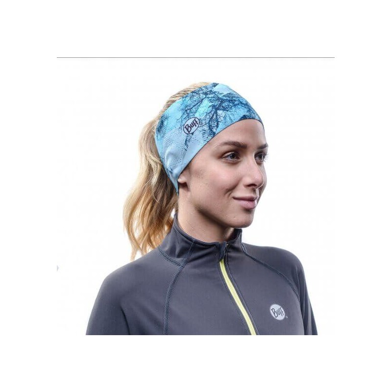 Trak BUFF TECH FLEECE HEADBAND MIiST AQUA