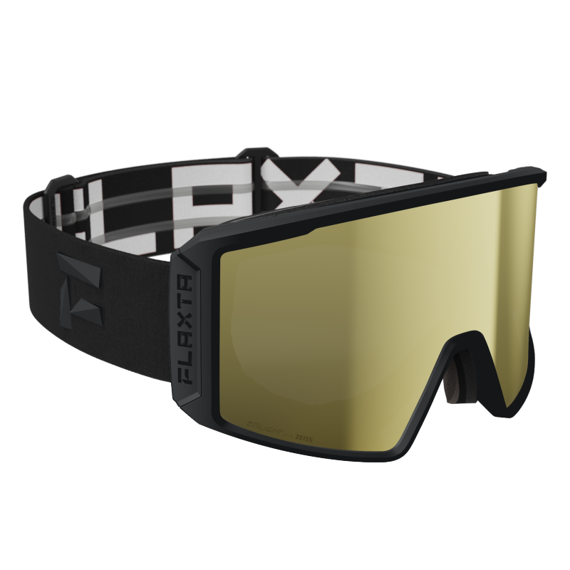Smučarska očala FLAXTA SOLID BLACK