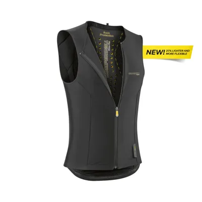 Moška zaščita za hrbet KOMPERDELL AIR VEST LIGH MEN BLACK/YELLOW