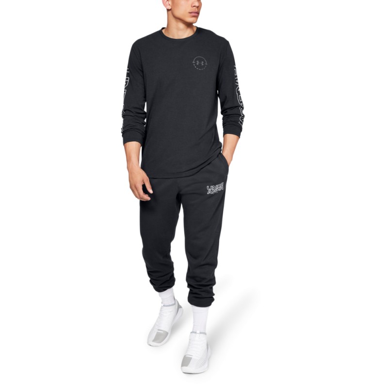 Moška trenirka UA BASELINE FLC TAPERED PANT