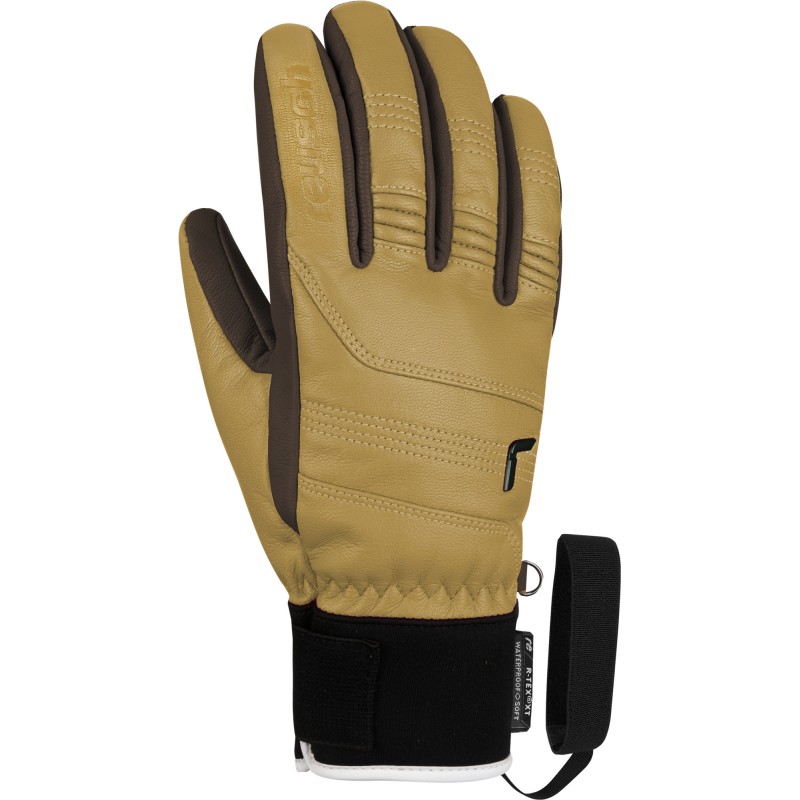 REUSCH HIGHLAND R-TEX® XT DK. BROWN moške smučarske rokavice so izdelane posebej za top smučarje. Ta stil rokavic iz polnega usnja je odobren za uporabo v neobljudenih smučarskih območjih