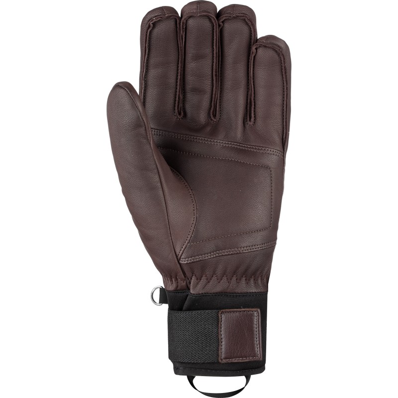 REUSCH HIGHLAND R-TEX® XT DK. BROWN moške smučarske rokavice so izdelane posebej za top smučarje. Ta stil rokavic iz polnega usnja je odobren za uporabo v neobljudenih smučarskih območjih