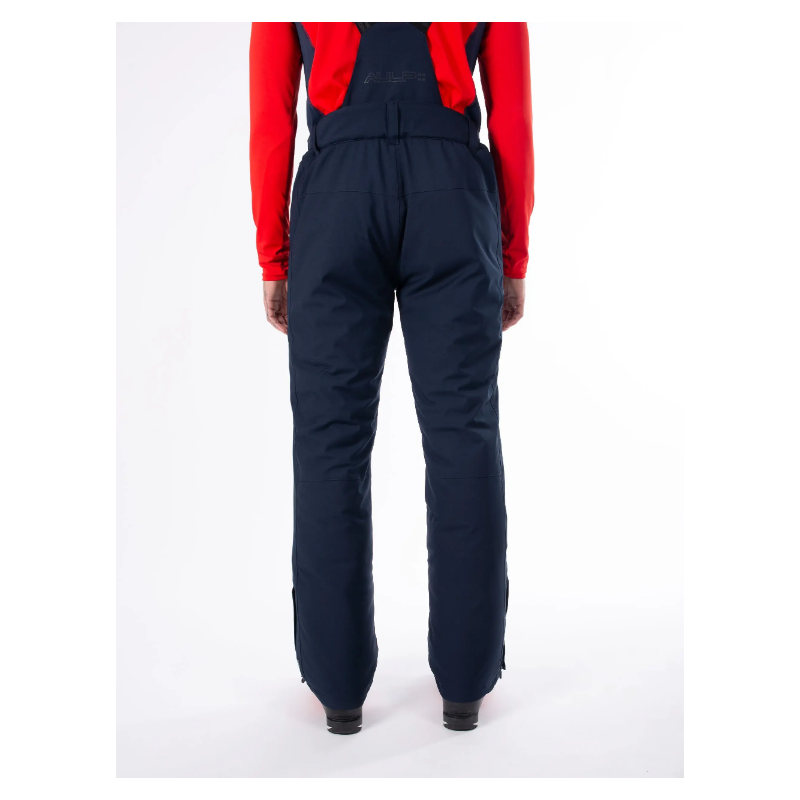 Moške smučarske hlače AULP VEPUR z vodoodporno membrano 10K/10K in odstranljivimi naramnicami nudijo toplino, udobje in popolno zaščito na snegu.