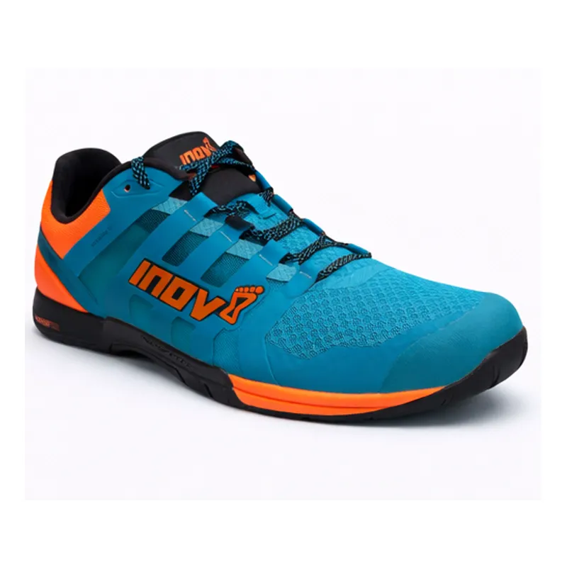 Muške fitness tenisice INOV8 F-LITE 250 KNIT za CrossFit, dizanje utega i funkcionalni trening. Samo 250 g, 3 mm drop, stabilno prianjanje i prozračan pleteni gornji dio za maksimalnu izvedbu.