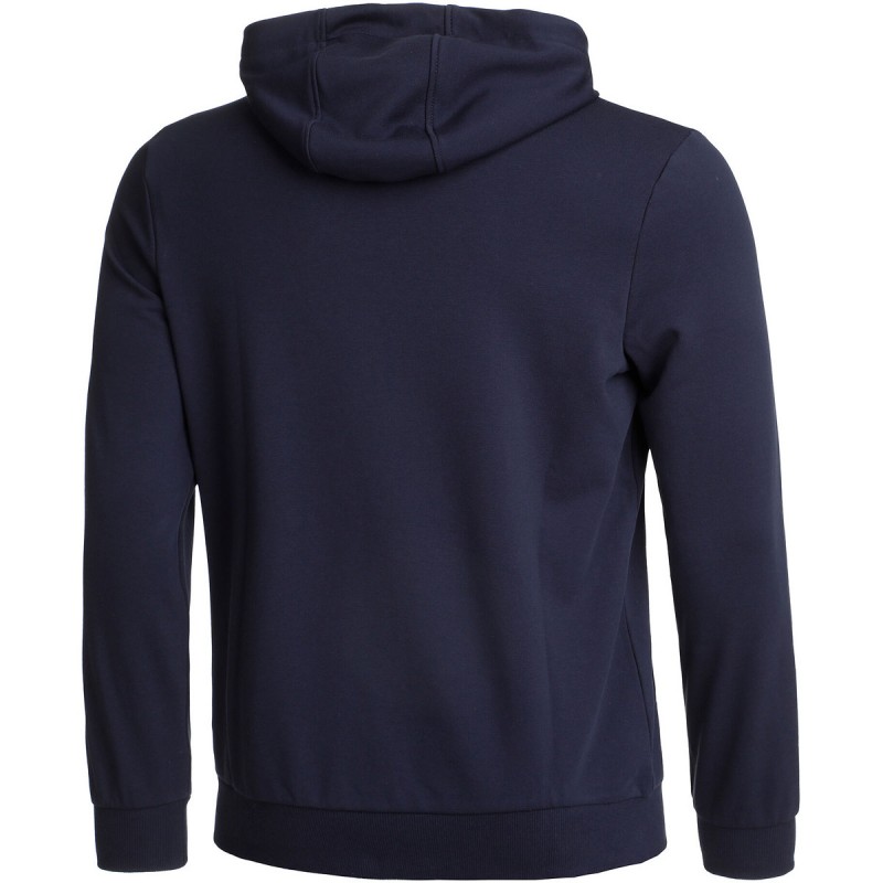 Moški pulover s kapuco FILA ROY z manjšim logotipom na levi strani. Vsestransko uporaben pulover je narejen iz kombinacije bombaža in poliestra in je izredno udoben ter prijeten na otip.