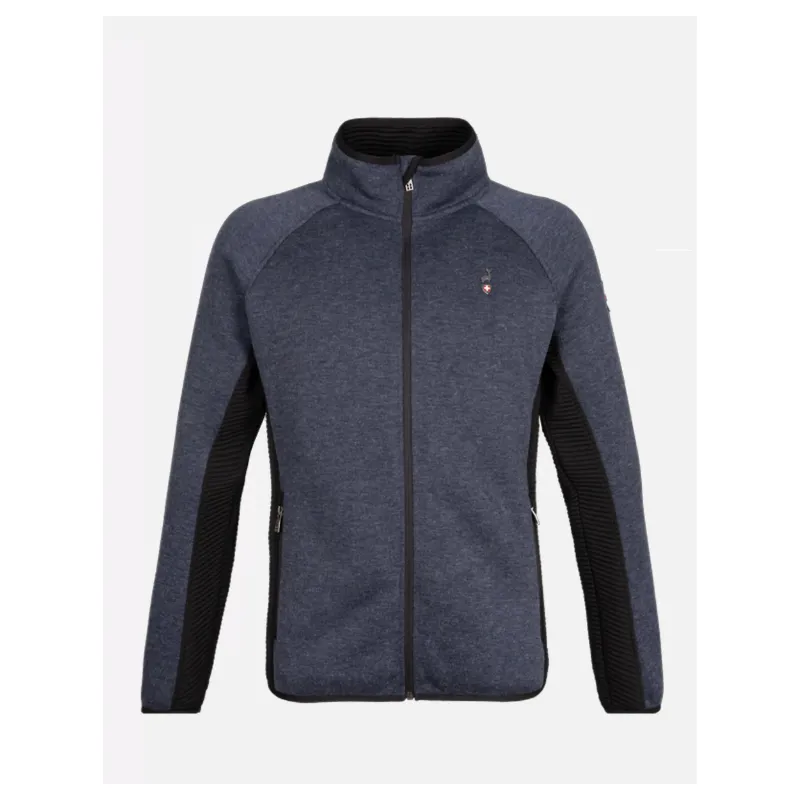 Topao i prozračan muški midlayer AULP Ronal za slobodno vrijeme, planinarenje i outdoor aktivnosti. Lagan, rastezljiv i udoban srednji sloj. AS Sport Outlet.