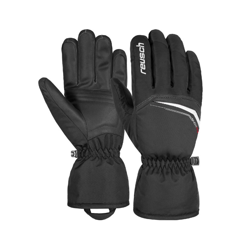 REUSCH SNOW KING BK/WH smučarske rokavice so klasična izbira, ki zagotavljajo udobje, toplino in izjemno zračnost. Izboljšane so z vodoodbojno zunanjostjo in izdelane iz kombinacije 94% poliestra in 6% poliuretana.