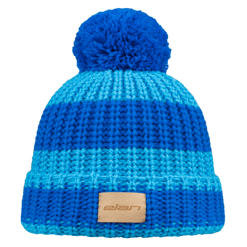 Otroška zimska kapa ELAN BLUE KIDS je čudovita in funkcionalna izbira za hladne dni. S svojim cofom in logotipom Elan iz umetnega usnja dodaja dodaten šarm in edinstvenost. Kapa je izdelana iz dveh barv, mint in modra.