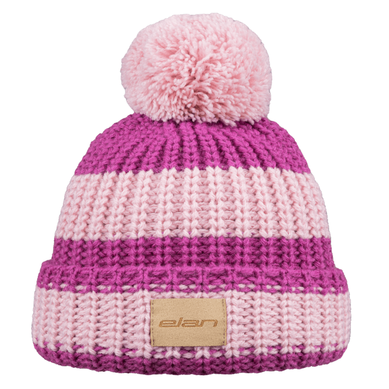 Otroška zimska kapa Elan Pink Kids je čudovita in funkcionalna izbira za hladne dni. S svojim cofom in logotipom Elan iz umetnega usnja dodaja dodaten šarm in edinstvenost. Kapa je izdelana iz dveh barv, roza in ciklam.