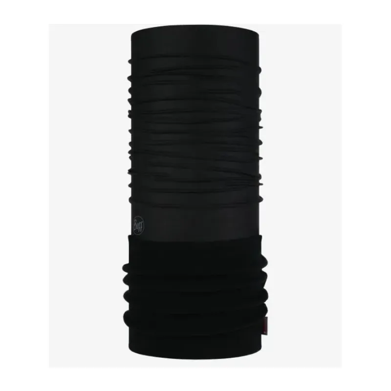 Discover the children's BUFF® POLAR Solid Black tube – a versatile, warm, and stretchy tube for children aged 4 to 12 years. Ideal for skiing, cross-country skiing, snowboarding, and hiking. Made from recycled materials, comfortable, and skin-friendly.