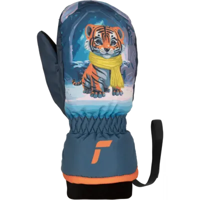 Otroške smučarske rokavice REUSCH SCOTTIE MITTEN tiger