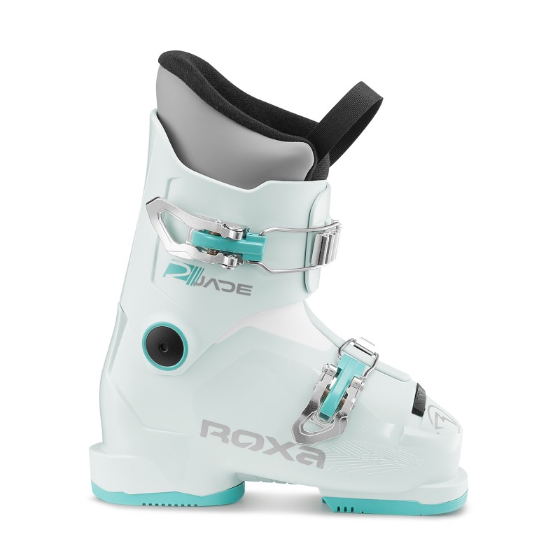 Odkrij otroške smučarske čevlje ROXA JADE 2 – ALPINE z Easy Entry sistemom, 2-Piece konstrukcijo in Junior Comfort notranjim čevljem. Idealni za mlade smučarje, ki želijo udobje, toplino in popoln nadzor na smuči.