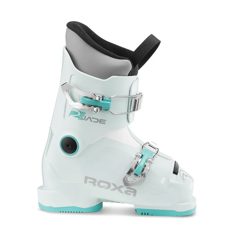 Odkrij otroške smučarske čevlje ROXA JADE 2 – ALPINE z Easy Entry sistemom, 2-Piece konstrukcijo in Junior Comfort notranjim čevljem. Idealni za mlade smučarje, ki želijo udobje, toplino in popoln nadzor na smuči.