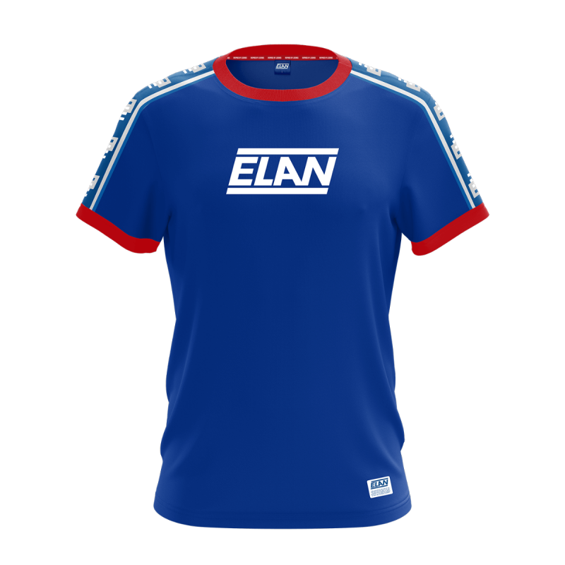 Moška majica ELAN T-SHIRT RETRO BLUE