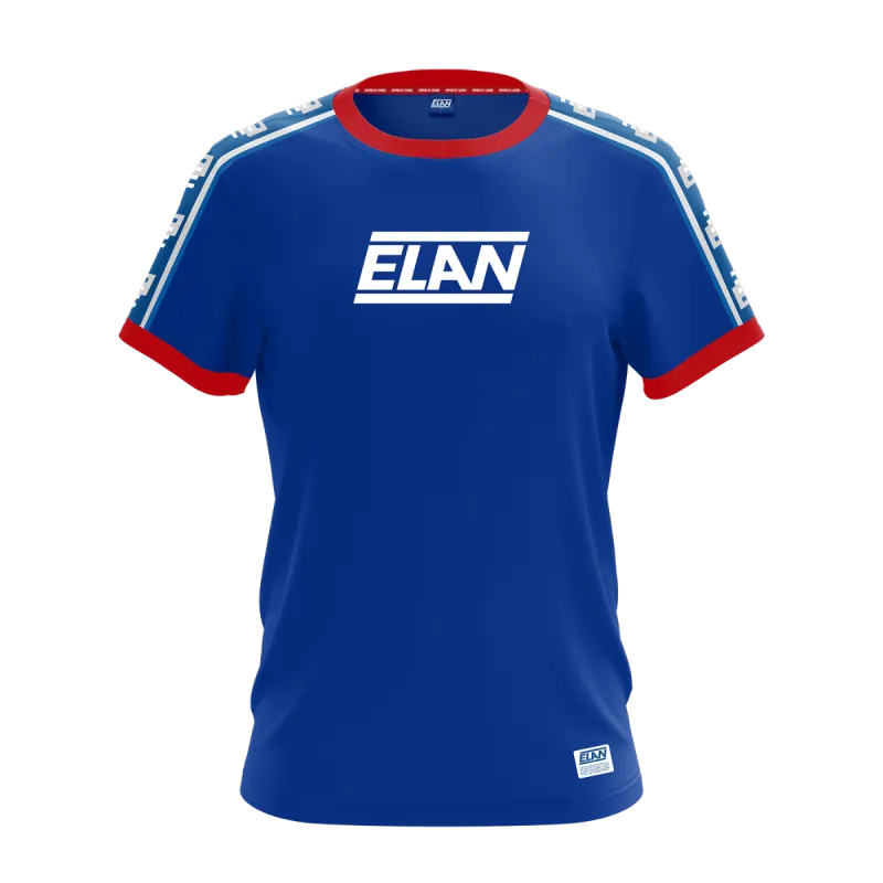 Muška majica ELAN T-SHIRT RETRO BLUE