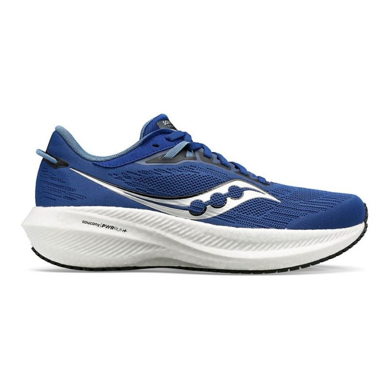 Model superg Saucony Triumph 21 prinaša izboljšavo v obliki visokotehnološkega blaženja za vse tiste, ki potrebujete dinamičen, a varen občutek pri vsakodnevni uporabi. 