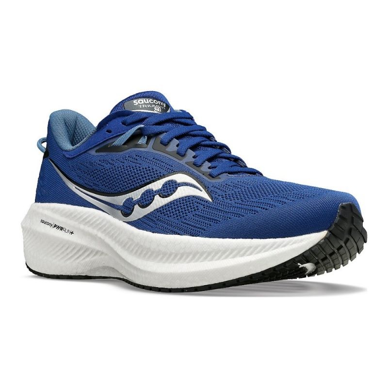 Model superg Saucony Triumph 21 prinaša izboljšavo v obliki visokotehnološkega blaženja za vse tiste, ki potrebujete dinamičen, a varen občutek pri vsakodnevni uporabi. 