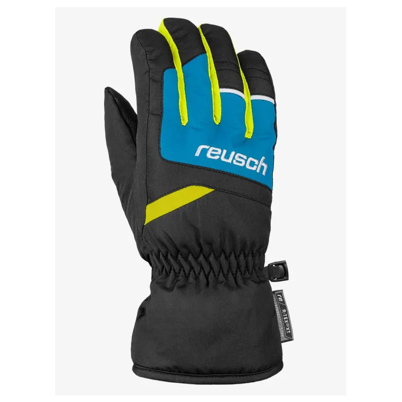 Otroške smučarske rokavice REUSCH BENNET R-TEX® XT BLACK/BLUE