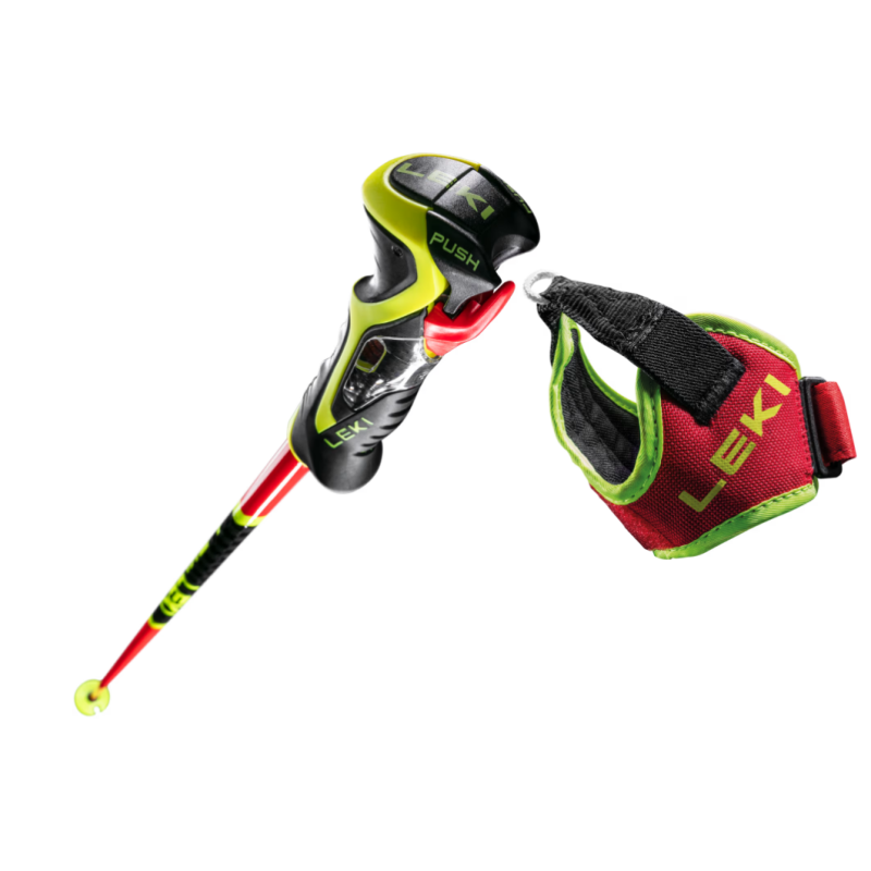 Smučarske palice LEKI WCR SL 3D združujejo aerodinamično obliko Airfoil, ergonomičen ročaj Trigger 3D SL in napreden tridimenzionalni sprožilni sistem za maksimalno kontrolo, hitrost in varnost