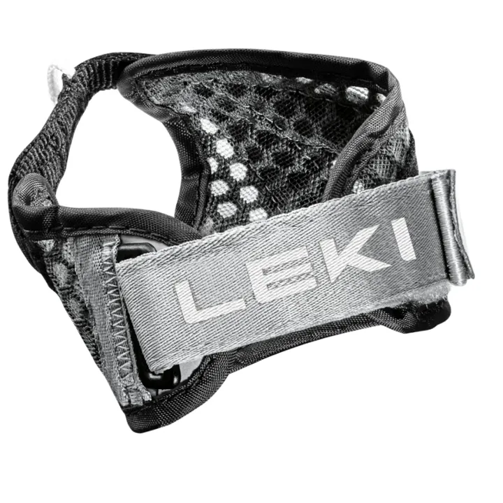 Smučarski paščki LEKI Trigger Frame Strap Mesh sivi