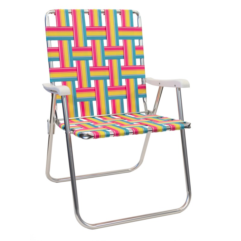 Stol KUMA Backtrack-Lollipop prinaša retro eleganco in udobje. Izdelan iz trpežne tkanine in močnih aluminijastih cevi, je lahek ter kompaktno zložljiv, kar omogoča enostavno prenašanje. Idealno za sprostitev na prostem s nosilnostjo do 127 kg.