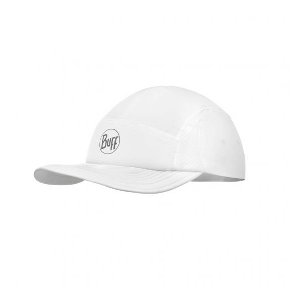 Kapa s šiltom BUFF RUN CAP SOLID WHITE