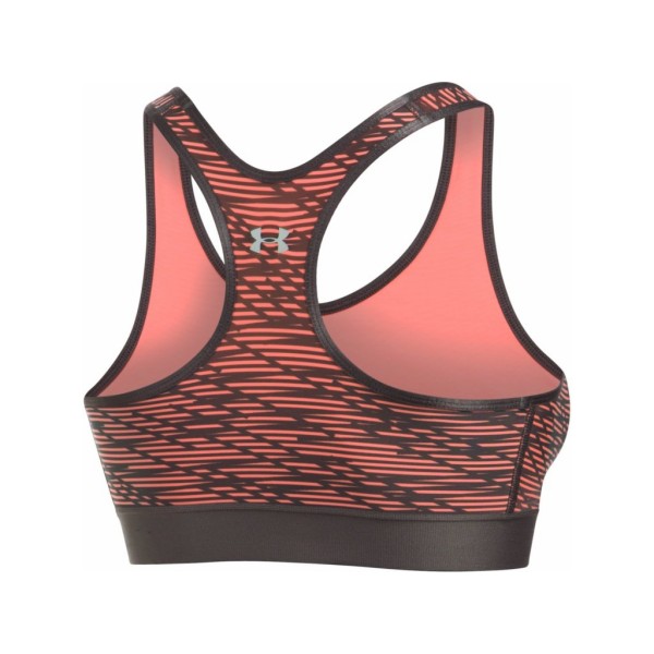 Ženski modrček UA ARMOUR MID BRA PRINTED