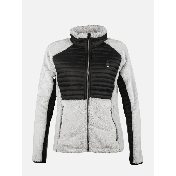 Ženska jopica AULP LAMMY WOMEN VESTE BI-MATIERE F BLACK