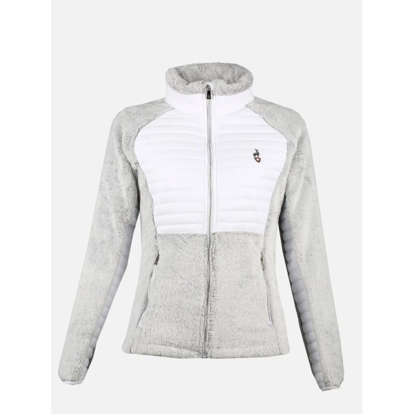 Ženska jopica AULP LAMMY FEMME VESTE BI-MATIERE F WHITE