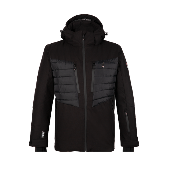 Men's ski jacket AULP CESAR BLACK