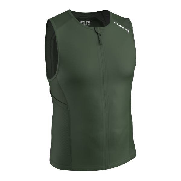 Moška zaščita za hrbet FLAXTA Behold 2 nudi vrhunsko varnost, udobje in zračnost z inovativnim AVA sistemom. Certificirano po EN1621-2.