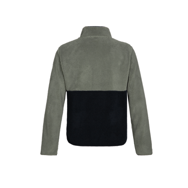 Moška flis jopica AULP VOGUE HOMME SECONDE COUCHE - SHERPA H LIGHT KAKI